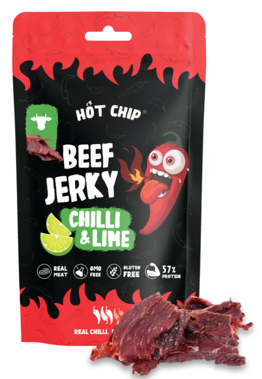 Jerky Limetka & Chilli 25 g